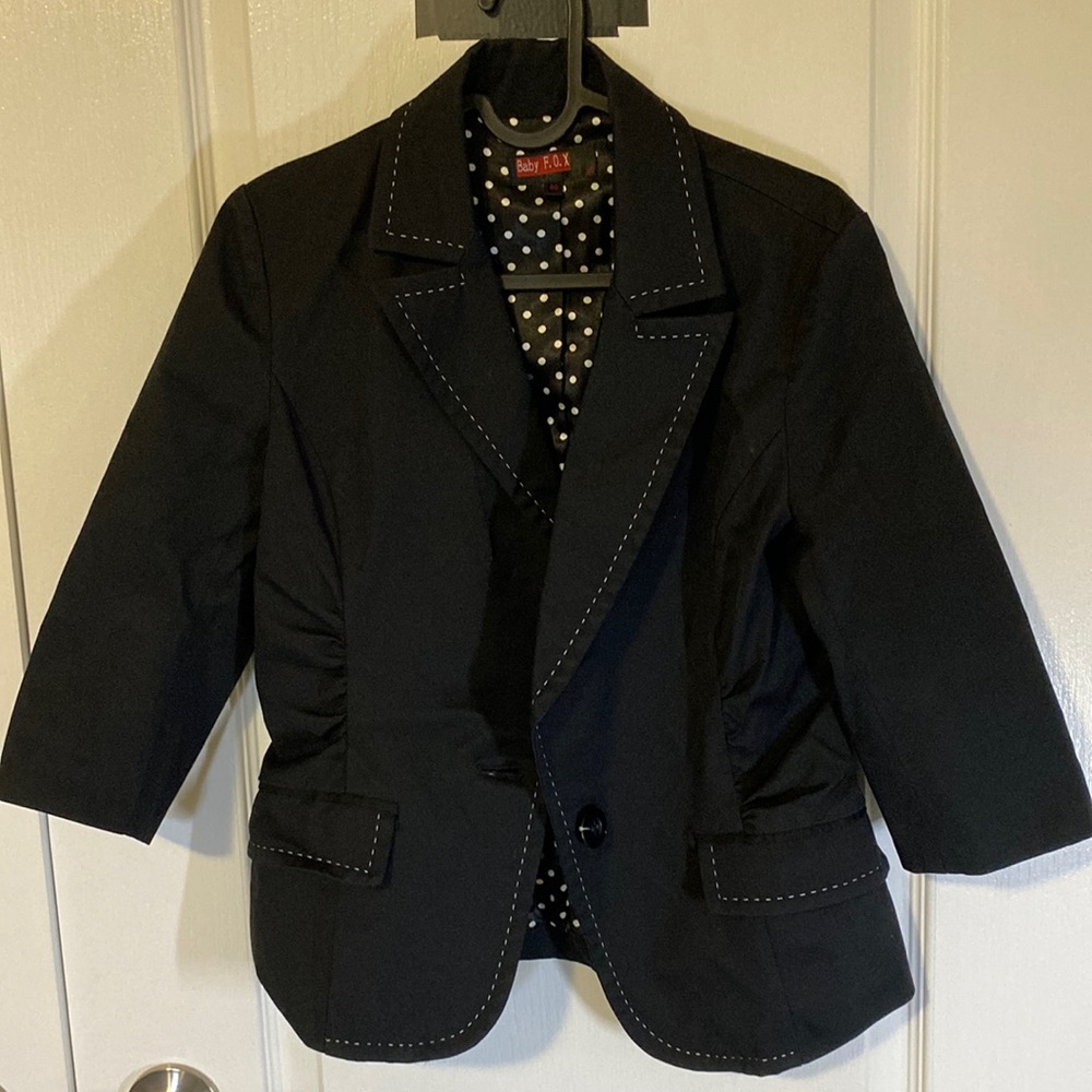 Black blazer
